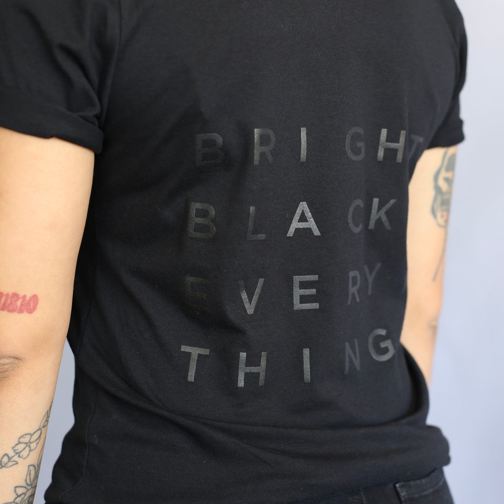 Bright Black Everything T-Shirt (Black)
