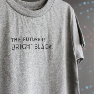 The Future is Bright Black Youth T-shirt